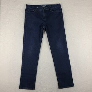 Banana Republic Men's Slim Jeans - Dark Blue